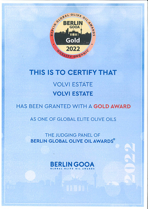 berlin gooa 2022 gold award